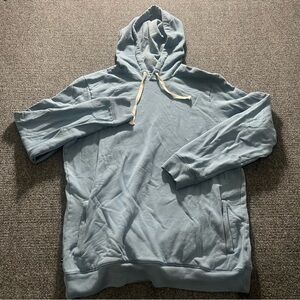 Travis Matthew Coastal Cloud Hoodie Men’s Large Copen Blue Golf Hooded Sweater